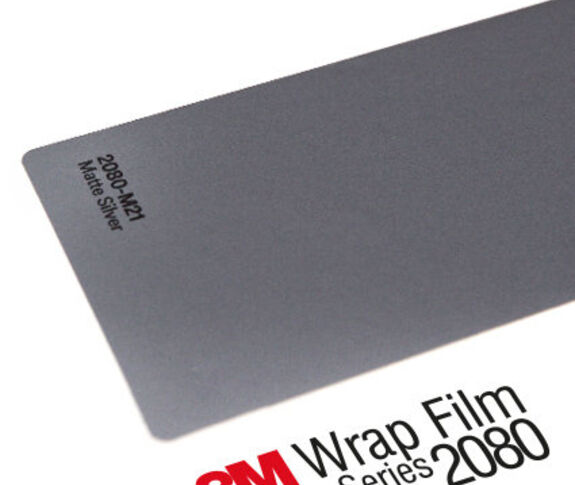 3M 2080 M21 Matte Silver 1.524 m