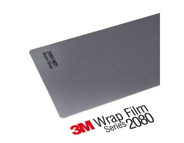 3M 2080 M21 Matte Silver 1.524 m