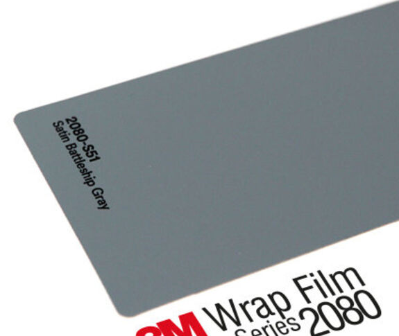 3M 2080 S51 Satin Battleship Grey 1.524 m