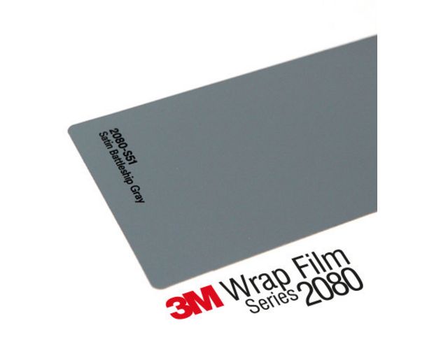 3M 2080 S51 Satin Battleship Grey 1.524 m