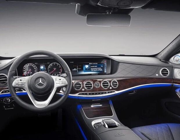 Викрійка для салону MERCEDES-BENZ S-CLASS MAYBACH 2018