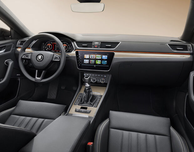 Викрійка для салону SKODA SUPERB 2019