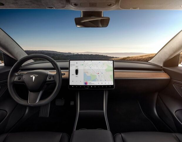 Викрійка для салону TESLA MODEL 3 2018