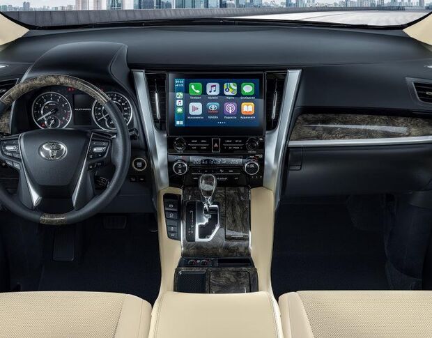 Викрійка для салону TOYOTA ALPHARD 2018