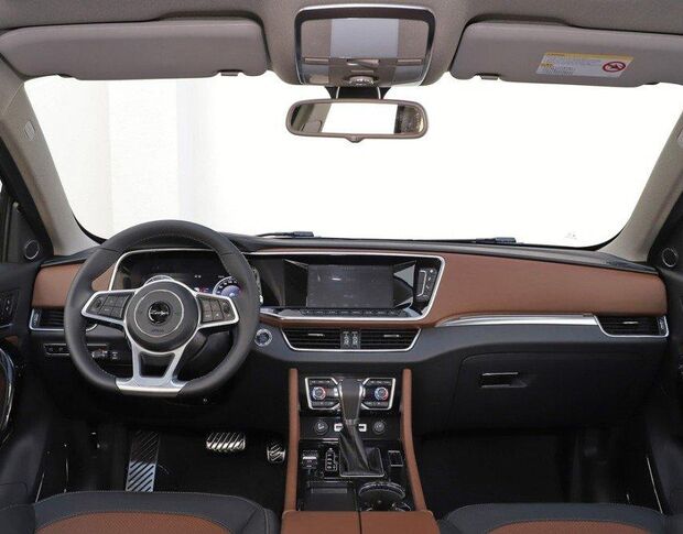 Выкройка для салона ZOTYE COUPA 2018