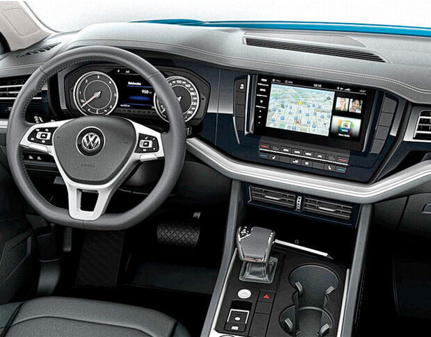 Викрійка для салону VOLKSWAGEN TOUAREG 2018