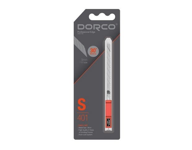 Сегментний ніж Dorco Cutter S401 30° 9 mm (система Auto-Lock)