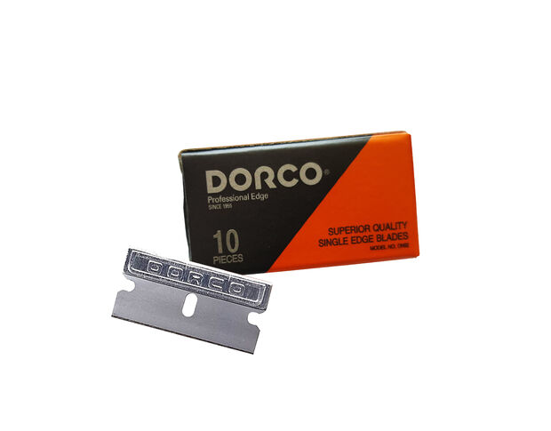 Зачисні леза Dorco Single Edge Blades, DN52 (10 шт.)