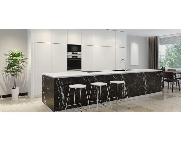 Solar Screen Cover Styl U50 Ash Black Marble 1.22 m