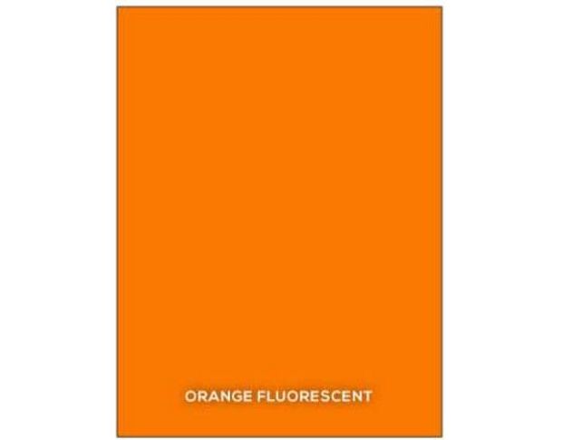 Oracal 6510 037 Fluorescent Orange 1 m