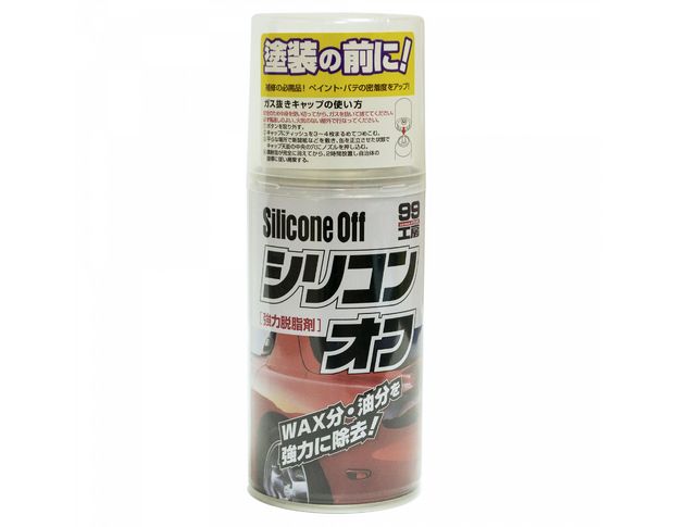 Soft99 Silicone Off 300 - Безпечний знежирювач кузова, 300 ml