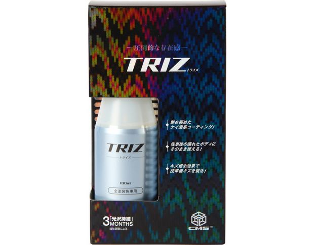 Soft99 Triz - Захисне покриття з ефектом кварцевого блиску, 100 ml