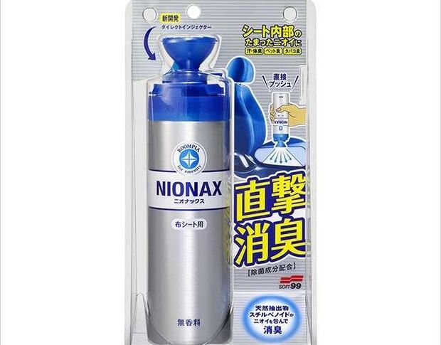 Soft99 Roompia Nionax - Нейтралізатор запаху для тканинних сидінь, 200 ml