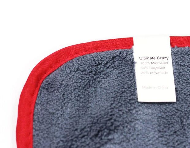 MaxShine Microfiber Towels - Мікрофібровий рушник з оверлоком сірий 40 х 60 cm