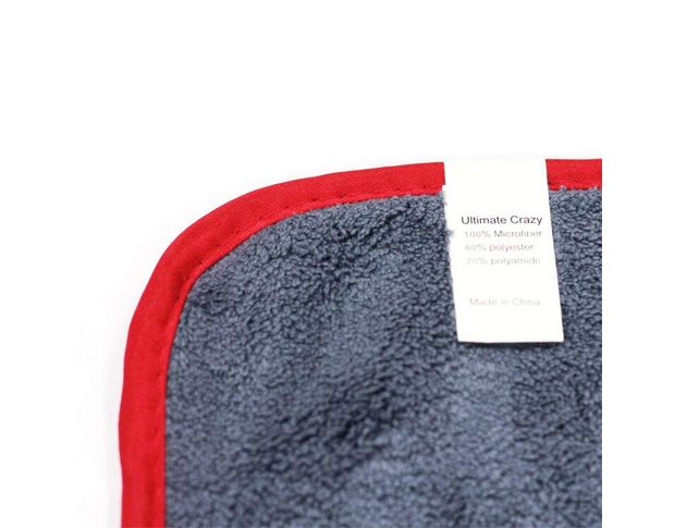 MaxShine Microfiber Towels - Мікрофібровий рушник з оверлоком сірий 40 х 60 cm
