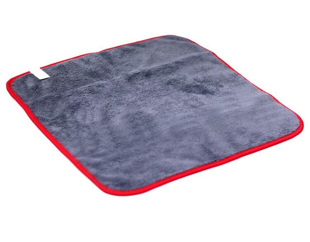 MaxShine Microfiber Towels - Мікрофібровий рушник з оверлоком сірий 40 х 60 cm