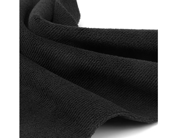 MaxShine General Purpose Microfiber Towel - Мікрофібровий рушник без оверлоку, чорний 40 х 40 cm