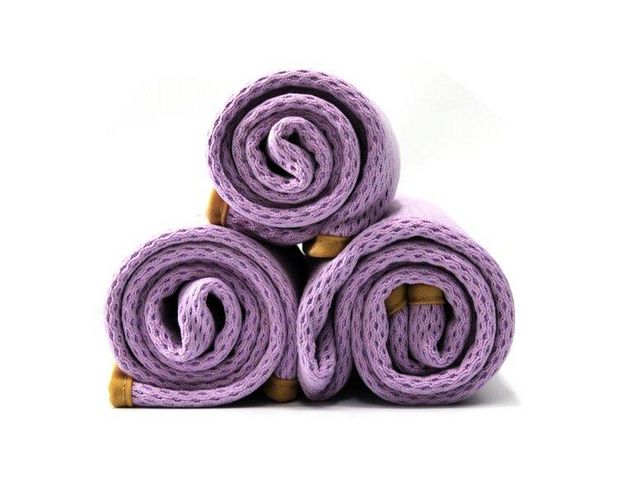 MaxShine Drying Mesh Microfiber Towel - Сітчастий рушник з оверлоком бузковий 50 х 70 cm