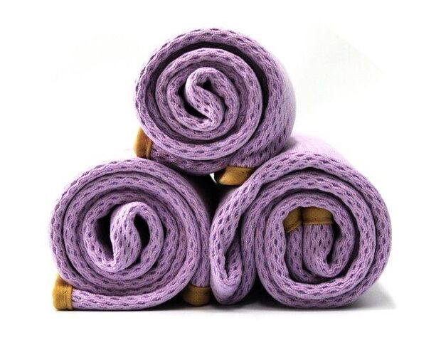 MaxShine Drying Mesh Microfiber Towel - Сітчастий рушник з оверлоком бузковий 50 х 70 cm