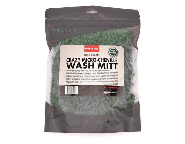 MaxShine Micro Chenille Wash Mitt - Рукавиця для миття авто 27 x 24 cm