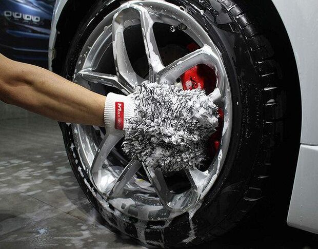 MaxShine Microfiber Wash Mitt - Рукавиця мікрофіброва для миття авто 28 x 20 cm