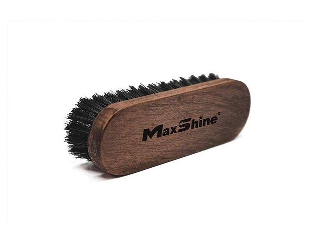 MaxShine Leather Cleaning Brush - Щітка нейлонова для чищення шкіри
