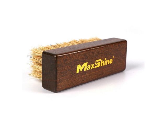 MaxShine Interior Bristles Detailing Brush - Щітка із щетини кабана для чищення інтер'єру