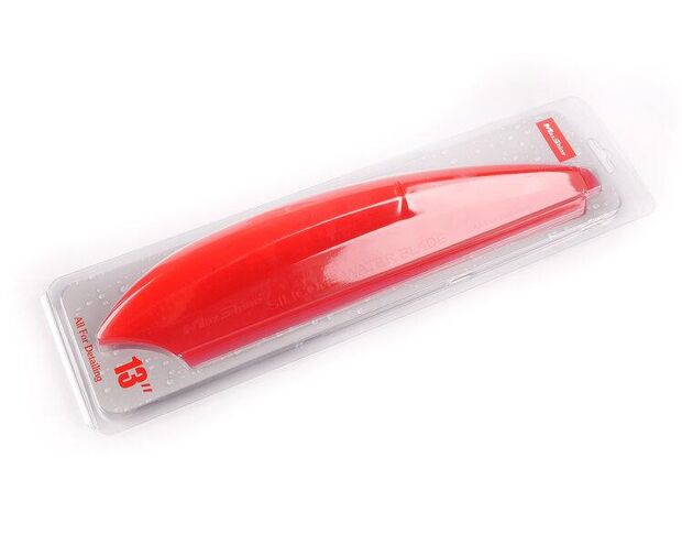 MaxShine Silicone Water Blade Red - Стяжка силіконова для згону води