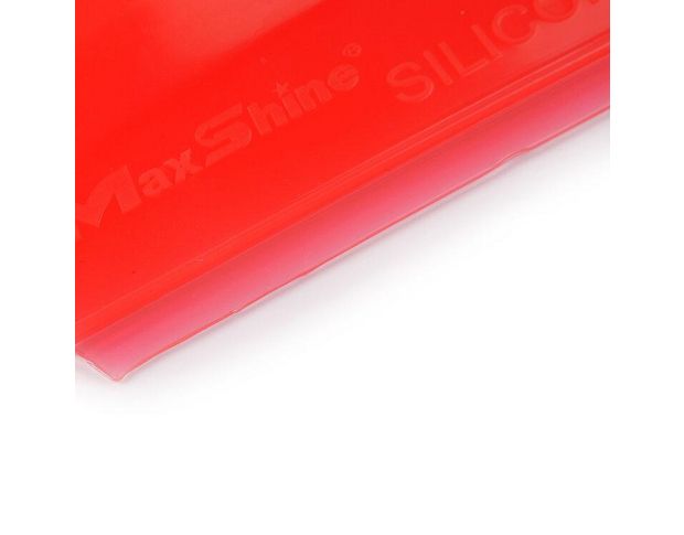 MaxShine Silicone Water Blade Red - Стяжка силіконова для згону води