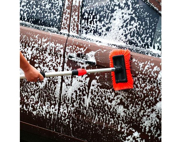 MaxShine Flow-Thru Wash Brush - Телескопічна щітка для миття