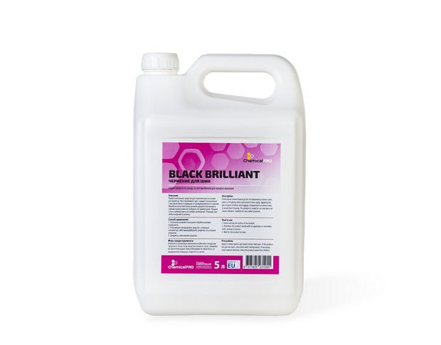 ChemicalPRO Black Brilliant - Чернитель для шин, 5 L