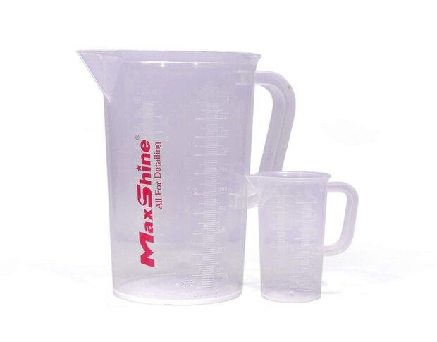 MaxShine Measuring Cup Transparent - Мірна склянка прозора, 100 ml