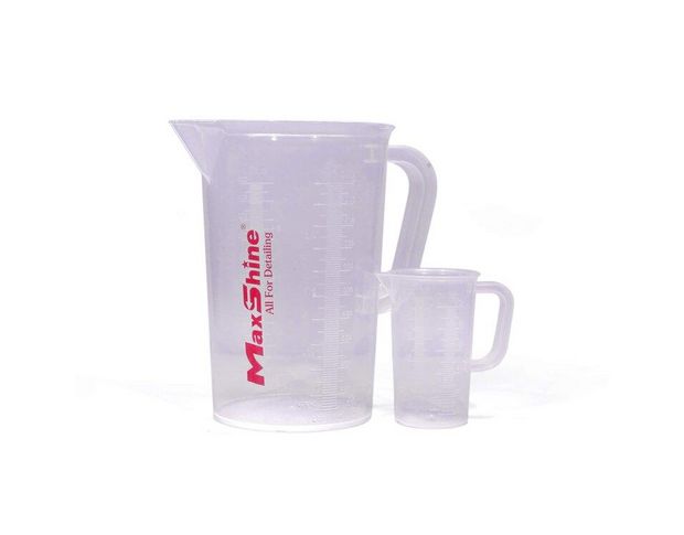 MaxShine Measuring Cup Transparent - Мірна склянка прозора, 1 L