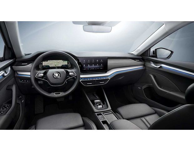 Викрійка для салону SKODA OCTAVIA A8 2020 (автоматична коробка)