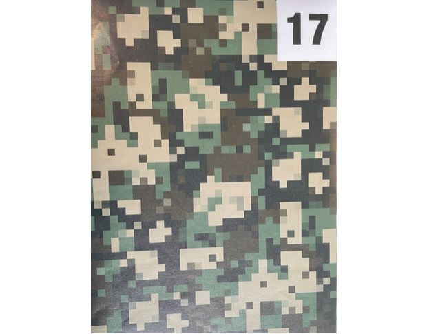 Плівка під камуфляж військовий піксельний 17 (Україна) 1.52 m
