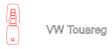 Викрійка для ключа VOLKSWAGEN TOUAREG