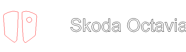 Викрійка для ключа SKODA OCTAVIA