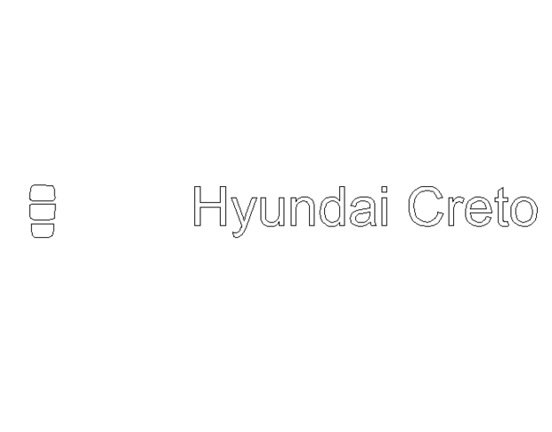 Выкройка для ключа HYUNDAI CRETA