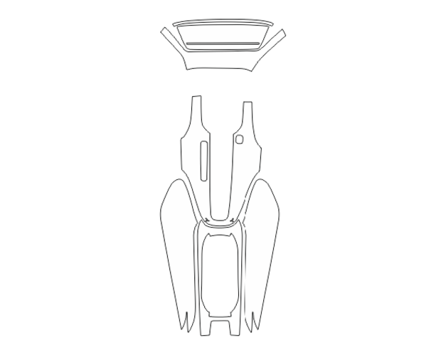 Комплект викрійок для салону HONDA JADE XR-V 2015