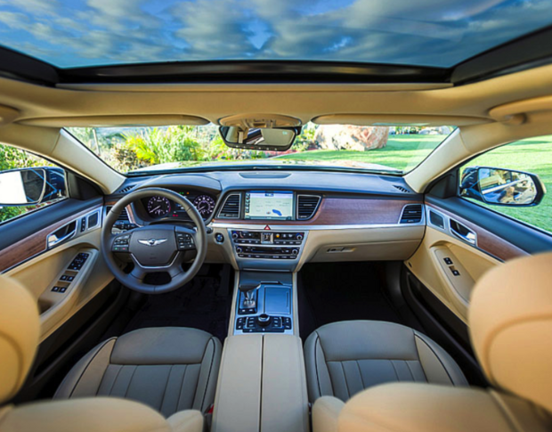 Комплект викрійок для салону GENESIS G80 2016