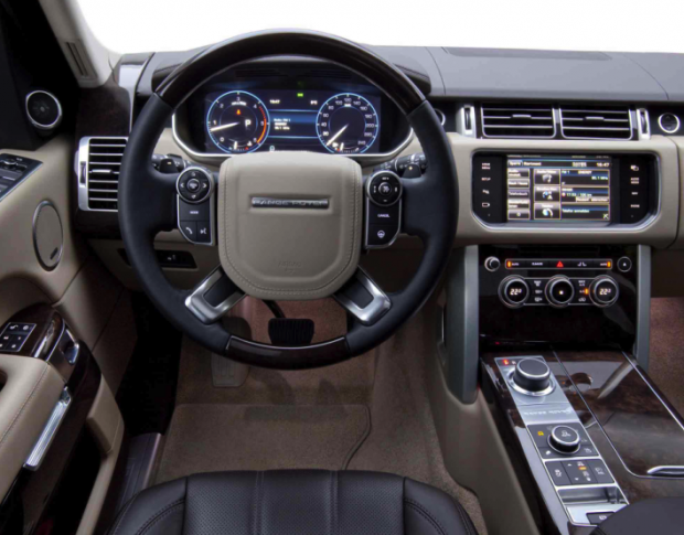 Комплект викрійок для салону LAND ROVER RANGE ROVER 2012