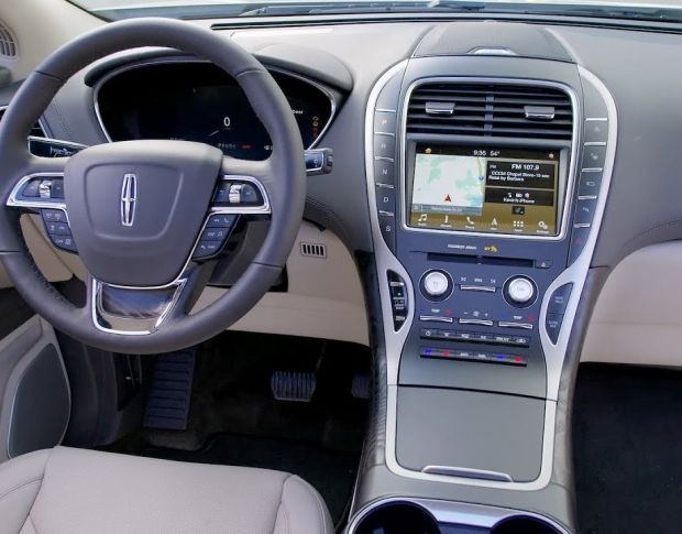 Комплект викрійок для салону LINCOLN NAUTILUS 2019