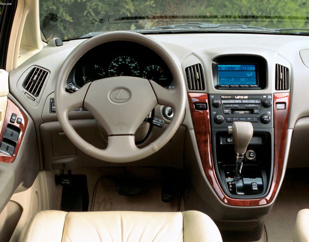 Комплект викрійок для салону LEXUS RX 2002