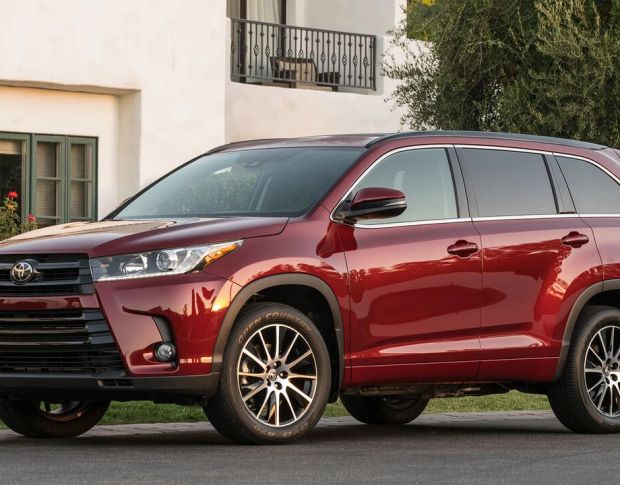 Комплект выкроек для салона TOYOTA HIGHLANDER 2017