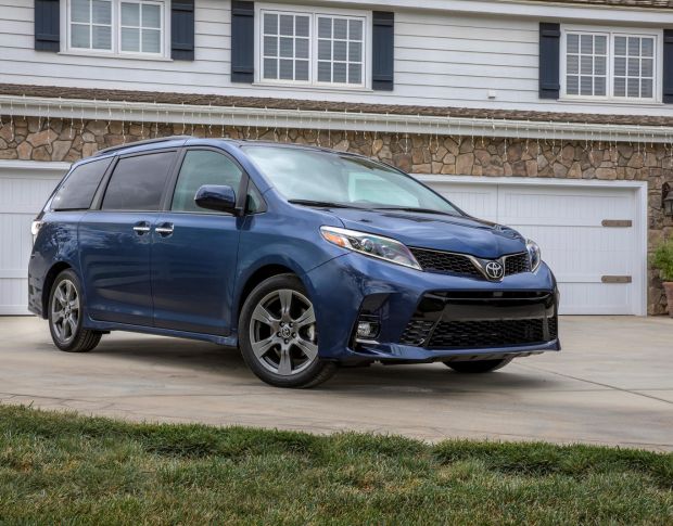 Комплект викрійок для салону TOYOTA SIENNA 2018
