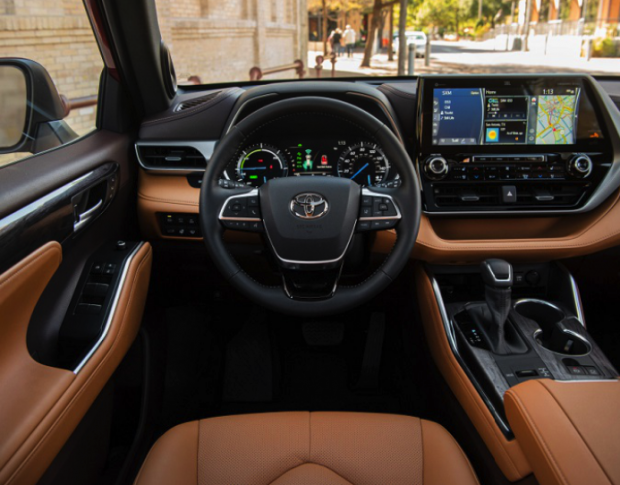 Комплект викрійок для салону TOYOTA HIGHLANDER 2021