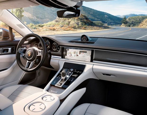Комплект викрійок для салону PORSCHE PANAMERA 2017