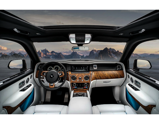 Комплект выкроек для салона ROLLS-ROYCE CULLINAN 2018