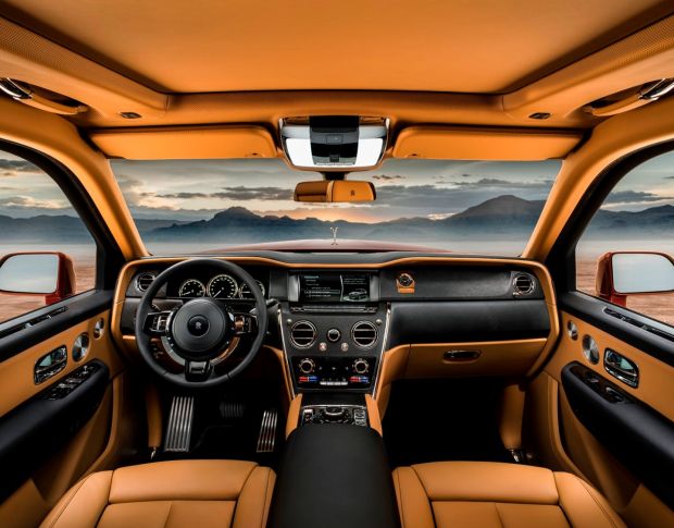 Комплект выкроек для салона ROLLS-ROYCE CULLINAN 2019
