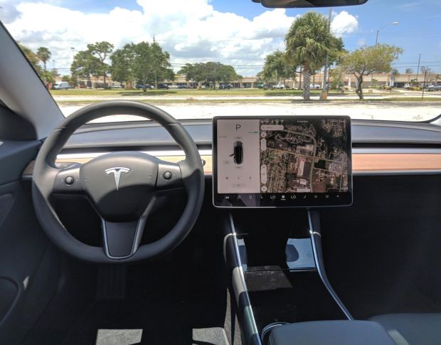 Комплект викрійок для салону TESLA MODEL 3 2019